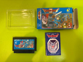 Nintendo Famicom FC NES Dragon Quest 1 2 3 4 I II III IV set ENIX Japan Version