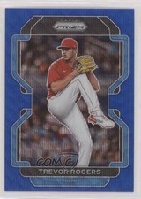 2022 Panini Prizm Tier II Blue Wave Prizm 31/60 Trevor Rogers #202 0c6