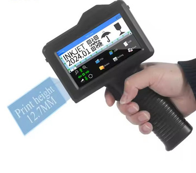 42ML Handheld jet Inkjet Printer Date QR Code Barcode Logo Maker 600DPI Machine