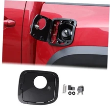  Car Fuel Tank Cap Replacement Anti-theft Lock Cap Fit Toyot@a Tacoma Black-B