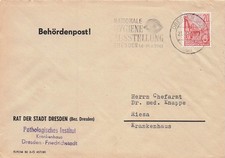 Brief, DDR, MiNr. 705 A, Einzelfrankatur, Dresden - Riesa, 1961