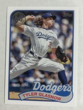 2024 Topps Update Series - 1989 Topps Baseball Tyler Glasnow #89US-1