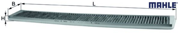 Mahle LAK102 Filter FüR Innenraumluft Innenraumfilter Filter Innenraum-image