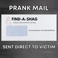 Prank Mail Package - Sent Directly To Friend -Adult Joke Parcel Find Shag
