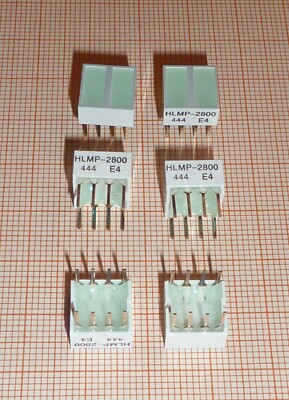 6x Broadcom Limited ? HLMP-2800 E4 LED Bars Arrays LED Light Bar