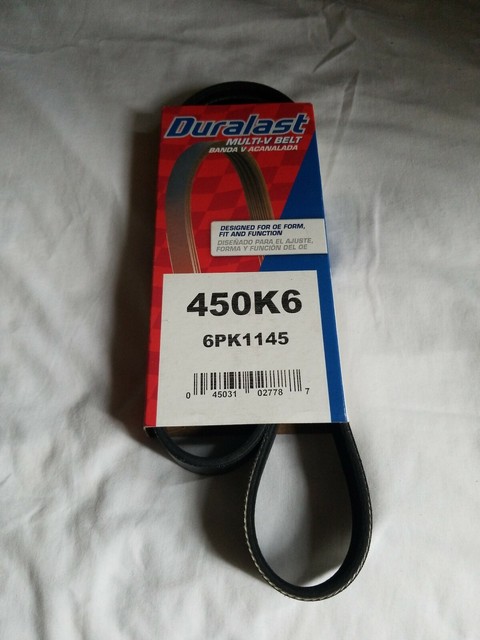Duralast Multi V Belt 6PK1145 450K6 EBay