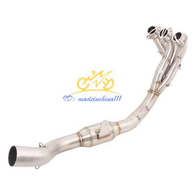 For Yamaha MT09 FZ09 20-23 Exhaust System Front Link Pipe Header Connecting 51mm