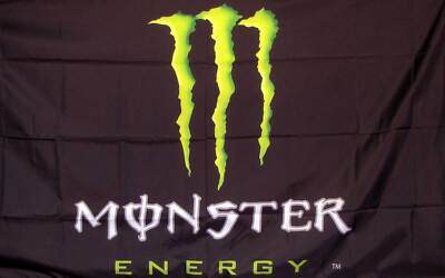 MONSTER ENERGY HORIZONTAL 3' X 5' POLY FLAG