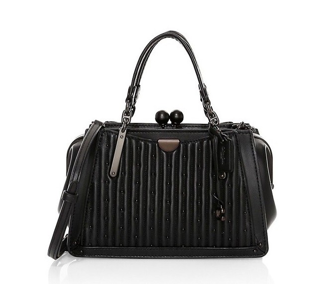 coach kisslock dreamer 21 with quilting and rivets