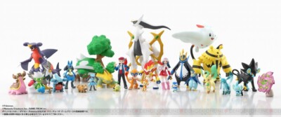 Figurine Pokémon Bandai Scale World – Meganium Johto – Échelle 1/20