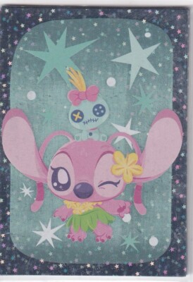 Panini 2025 Stitch Sparkling Fun Trading Card Karte Nr.  123 Stern - Star Holo