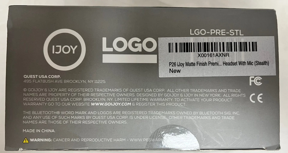 Auriculares inalámbricos IJOY Logo Stealth Premium Auriculares plegables Foto 4 de 4