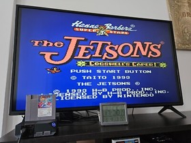 The Jetsons Cogswell&acute;s Caper Nintendo NES mit OVP und Anleitung NES-JN-FRG