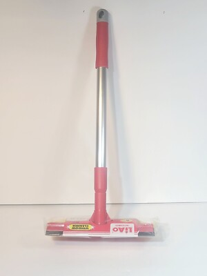 Telescopic Extendable Window Squeegee Cleaner Wiper Long Washer Scrubber 18-28''
