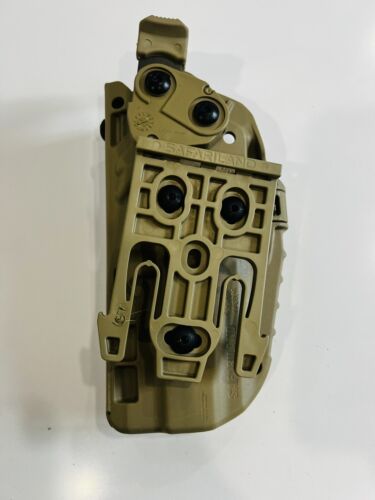 Safariland Holster Beretta M9 Tan 499 Right Hand QLS Fork - Picture 3 of 3
