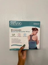 Blue Soft Fabric Hot and Cold Muscle Wrap