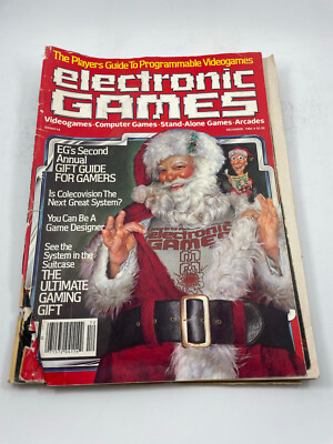 ELECTRONIC GAMES MAGAZINE - December 1982 - Shipping from EU!