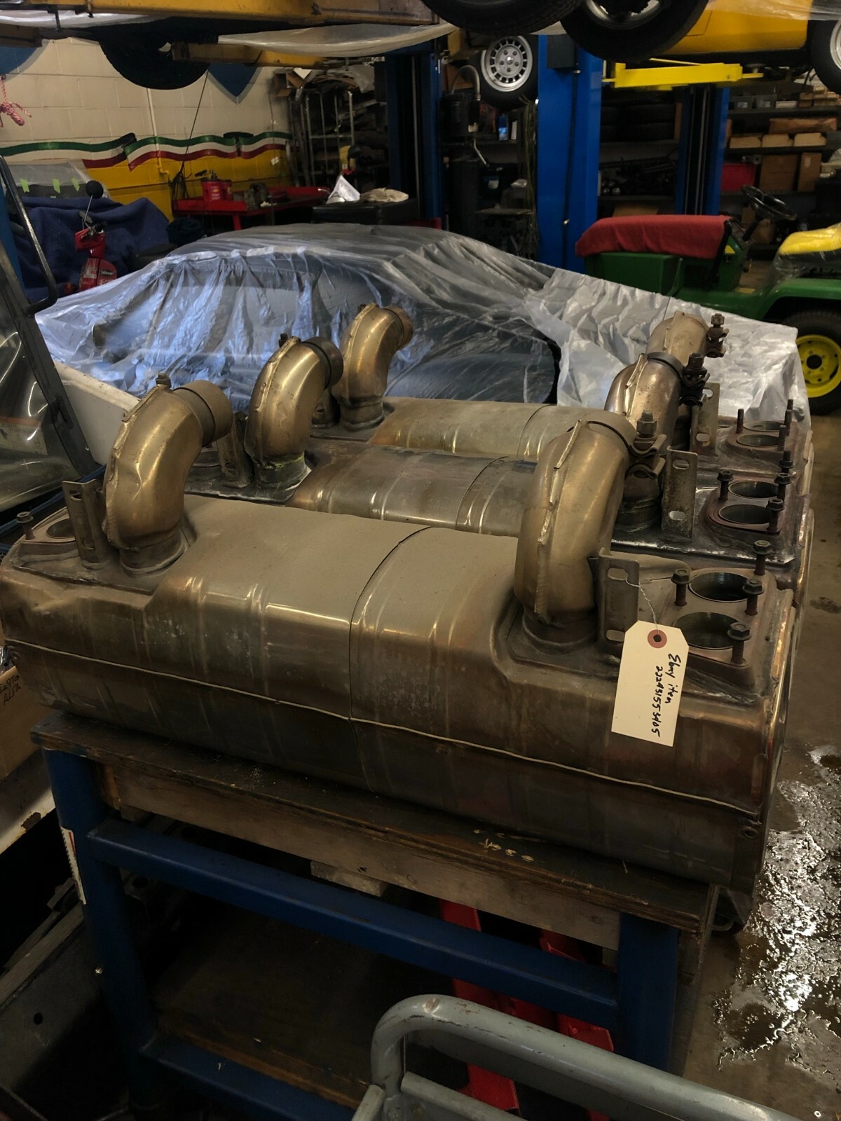 OEM Ferrari 360 Stock Exhaust System PN: 178769 - 178770 - 174089