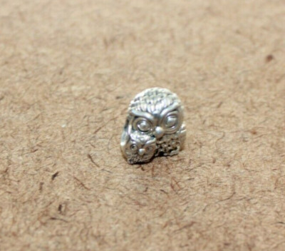 Pandora Sterling Silber Charming Eulen Mutter und Baby Charm #791966 [025WEJ]