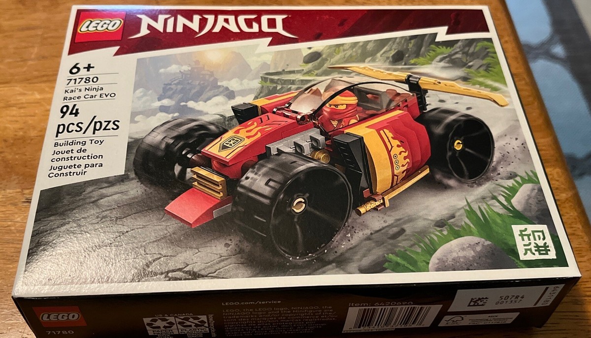 LEGO NINJAGO: Kai'S Ninja Race Car Evo (71780), New and Sealed