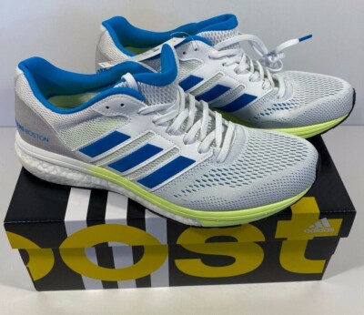 Adidas Women's Blue Neon Yellow White 