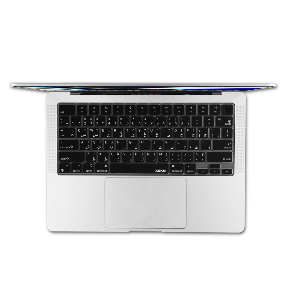 XSKN Arabic Silicone Keyboard Cover for 2021-2025 Macbook Pro 14.2/16.2 M1-M5 - Image 2 of 4