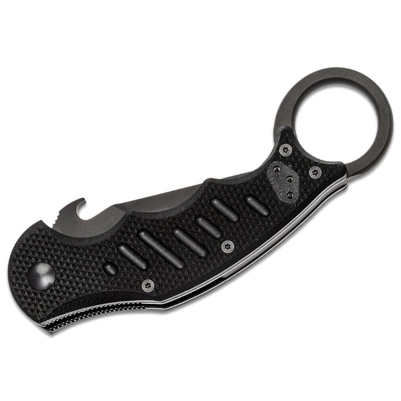 Cuchillo Plegable Fox Dart 597 2.5" N690Co Acero Inoxidable Hoja Karambit Negro G10 Foto 4 de 4