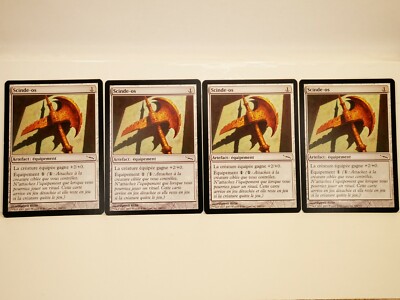 Magic - MTG - Scinde-Os x4 Mirrodin - Common - Artefact - NM