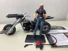 G.I. Joe Pursuit of Cobra DOOM CYCLE w/ STORM RIDER v1 3.75" Action Figure