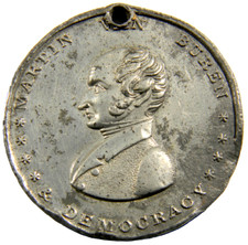 1840 Martin Van Buren Campaign Medal MVB-1840-1  (01172)