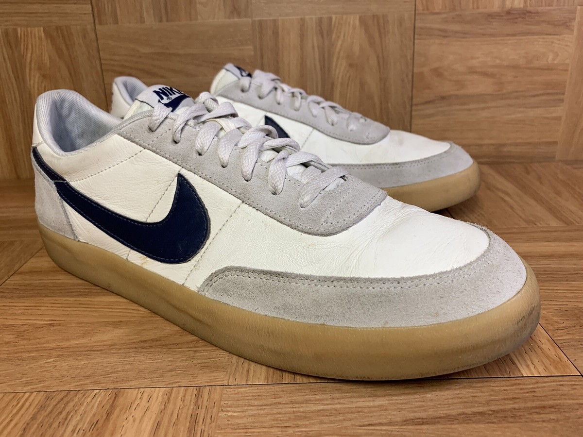 RARE🔥 Nike Killshot 2 Leather Sail Navy Gum White Men's Sz