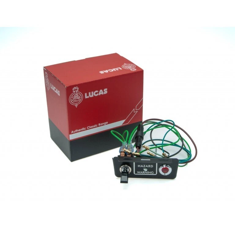 JAGUAR E TYPE MK2 S TYPE LUCAS HAZARD WARNING SWITCH PANEL CONVERSION KIT
