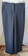 OPHELIA ROE BLACK PANTS TWO SIDE POCKETS 1/2 ELASTIC WAIST SZ LARGE NEW 34
