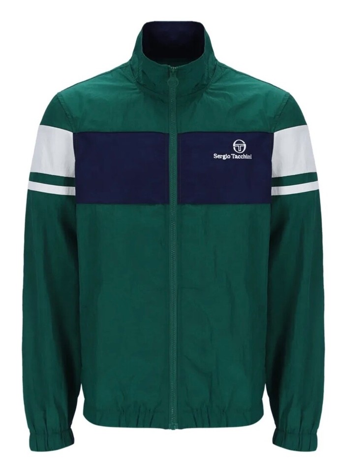 Veste Vintage Sergio Tacchini Tennis 80s – Taille 52/XL – Made In Italy – Casual