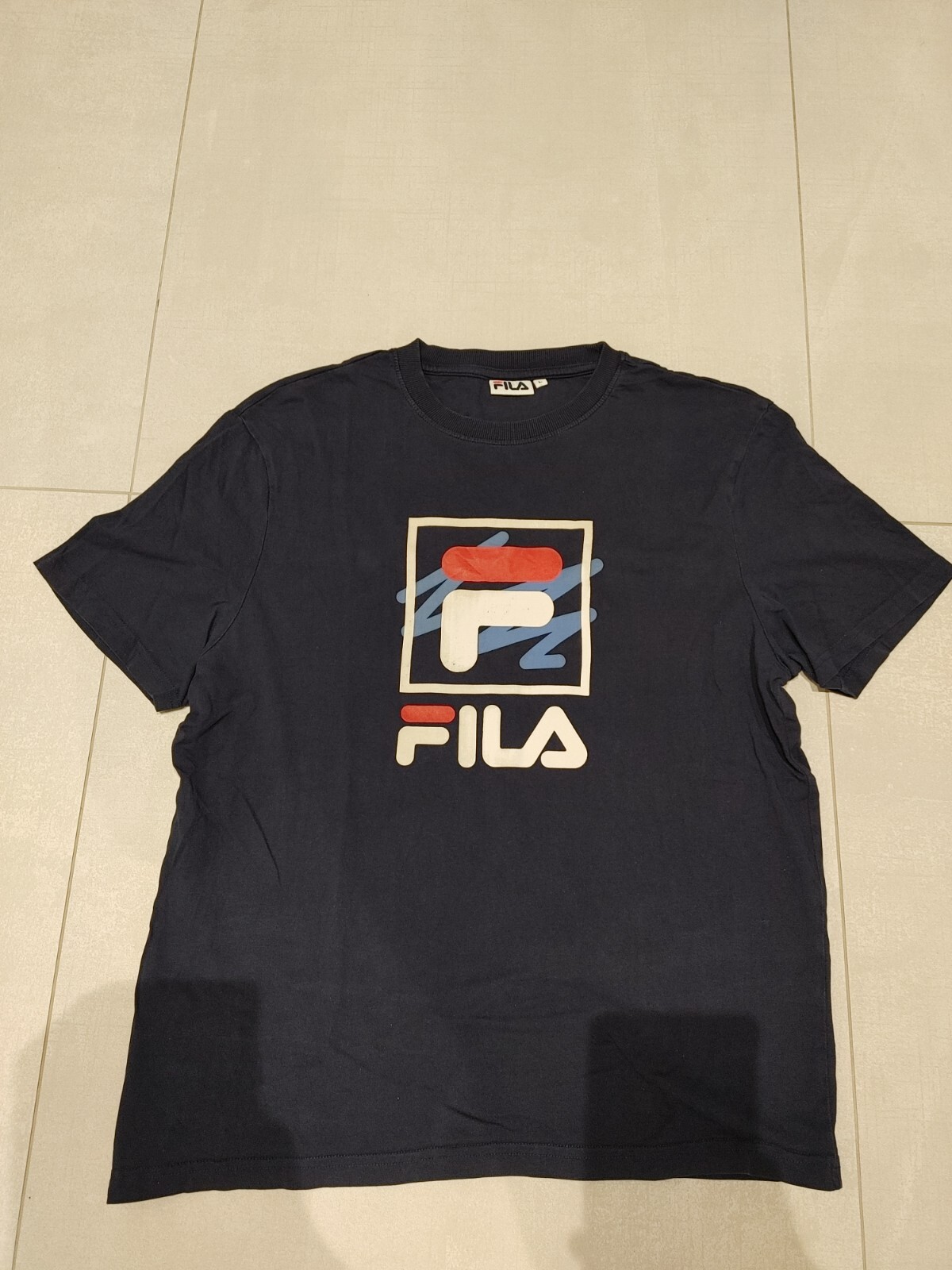 T Shirt Ufficiale brand Fila colore Blu (taglia L)