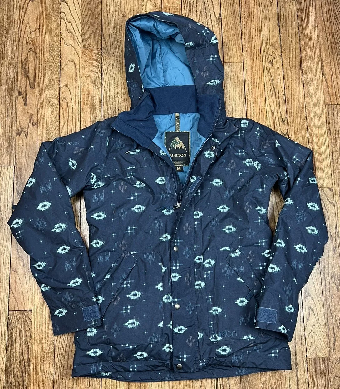 burton dry ride mountain mtn dew hooded jacket