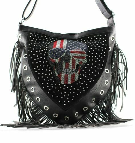 Hysteric Glamour flower Skull Logo HandBag Shoulder Bag Women