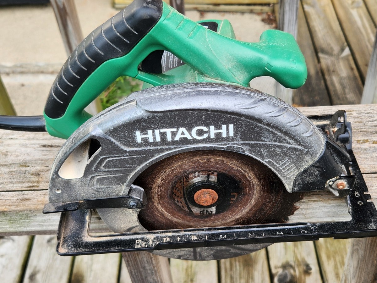 Hitachi 18v Circular Saw HiKOKI C18DSL/L4 18v Cordless Circular