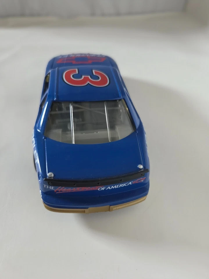 Chevrolet Lumina #3 azul dorado escala 1/24 NASCAR coche diecast con capó de apertura Foto 3 de 4