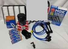 FOR Toyota 4runner / Tacoma 3.4L V6 1996-2002 Tune Up Kit ( w/NGK Wires&Filters)
