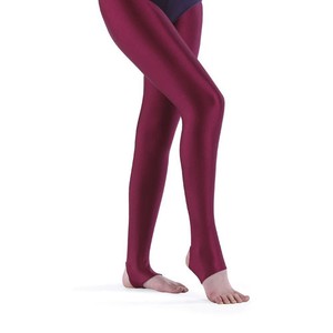 burgundy tights