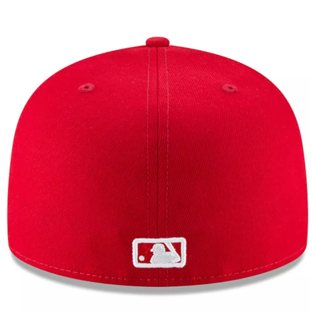 Boston Red Sox New Era Fashion Color Basic 59FIFTY Fitted Hat - Red 7