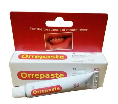 ORREPASTE Mouth Ulcer Gel Treatment 5g 9556258002606  (9556258002606)