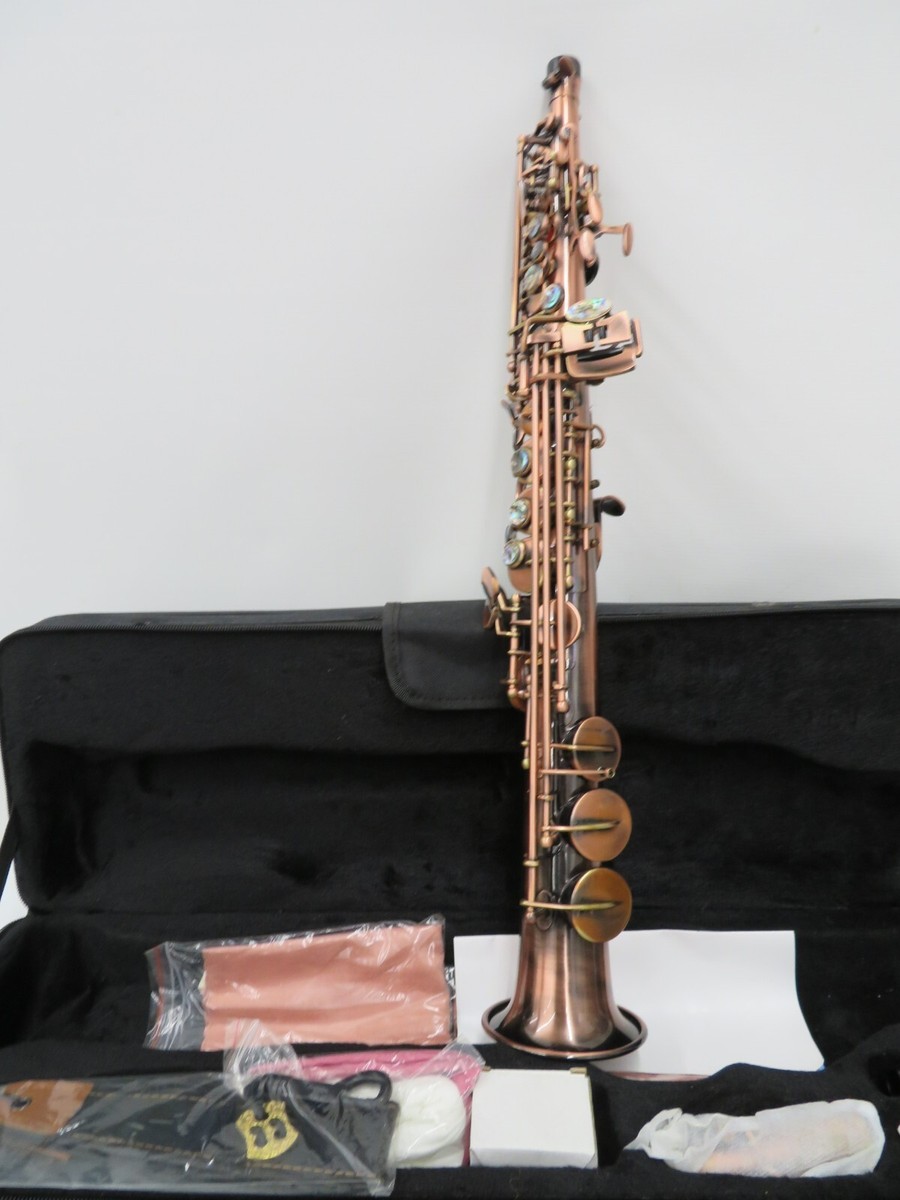 Full Length Brown 船竿 Muslady Soprano Saxophone (130236-1) RO LOC. DD-3 | eBay