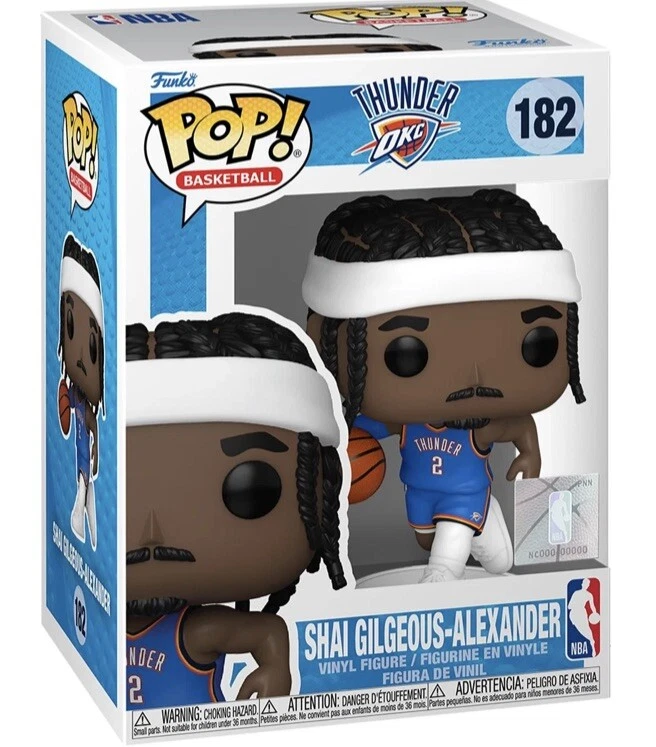 Shai Gilgeous-Alexander FUNKO POP No 182 Oklahoma City Thunder