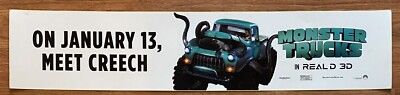   3D Monster Trucks (2016) - Movie Theater Mylar / Poster 5x25