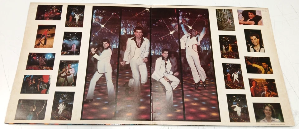 "Saturday Night Fever Soundtrack" 1977 Aus 1st.Press EX/Near Mint Double LP - Image 3 of 4