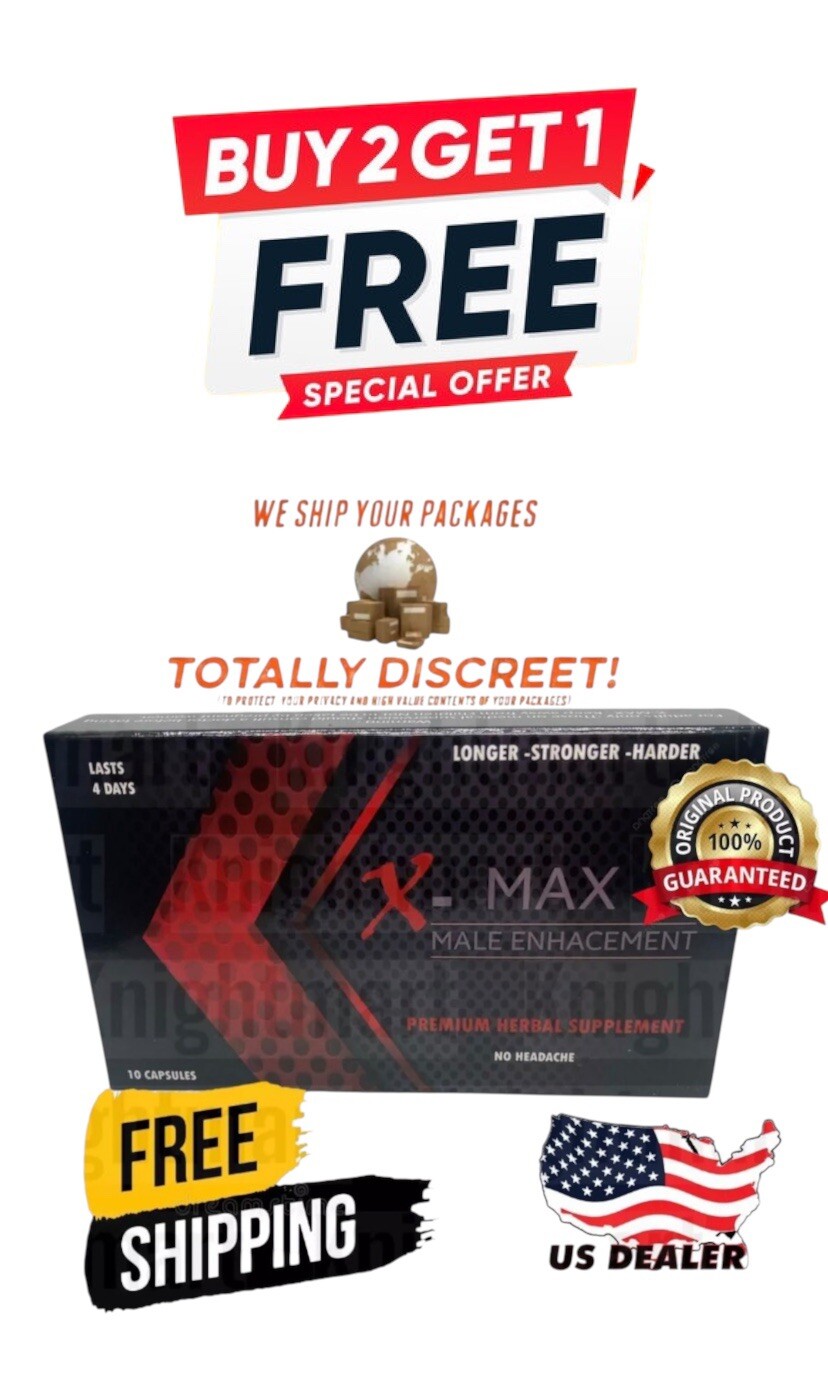 10 x Max herbal  Male Enhancing Support Supplement Natural Last Longer  10 Ct