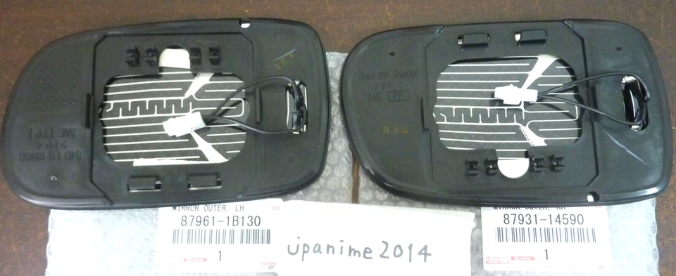 Toyota Supra Genuine JZA80 / MKIV Side Mirrors Outer Rear View Set Foto 3 de 3