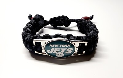 New York Jets Adjustable Charm Bracelet Fan Apparel Souvenirs Football  NFL